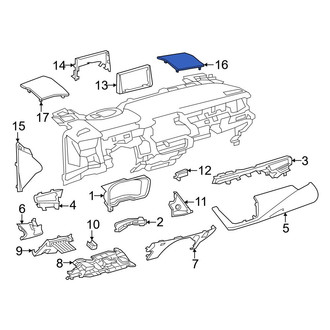 Toyota OE - Right Upper Instrument Panel Trim Panel