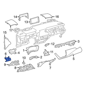 Toyota OE - Left Lower Instrument Panel Trim Panel