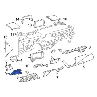Toyota OE - Instrument Panel Trim Panel