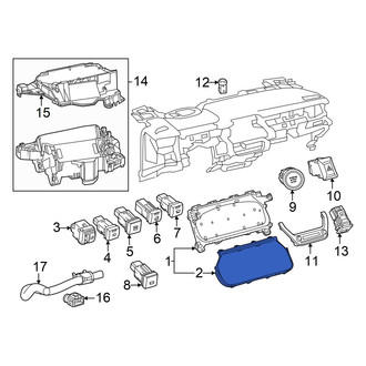 Toyota OE - Instrument Panel Lens