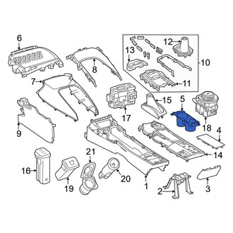 Toyota OE - Console Cup Holder