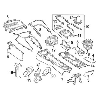 Toyota OE - Center Console