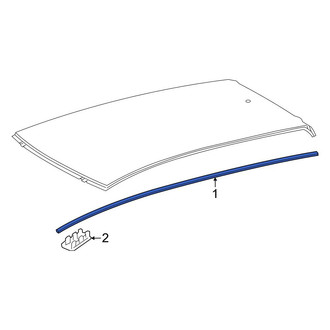 Toyota OE - Right Roof Drip Molding
