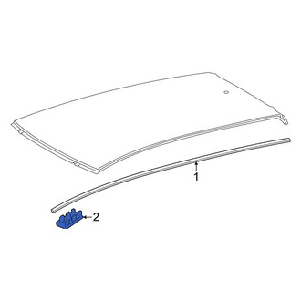 Toyota OE - Roof Drip Molding Clip