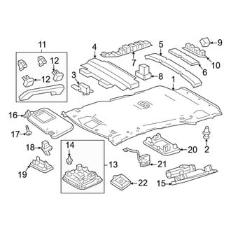 Toyota OE - Roof - Interior Trim