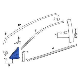 Toyota OE - Front Left Door Applique