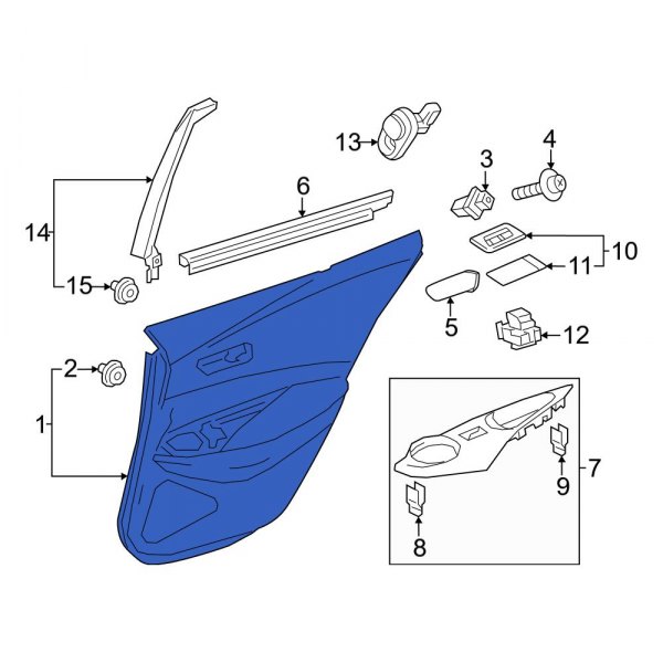 Door Interior Trim Panel