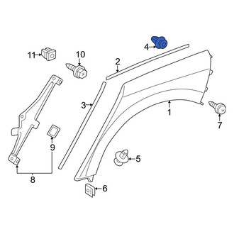 Toyota OE - Upper Wheel Arch Molding Clip