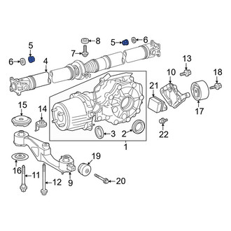 Toyota OE - Drive Shaft Nut