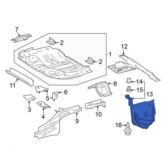 Toyota GR Corolla Underbody Covers | Splash Shields — CARiD.com