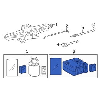 Toyota OE - Tire Repair Kit