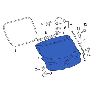 Toyota OE - Rear Liftgate