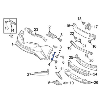 Toyota OE - Front Right Bumper Cover Bracket