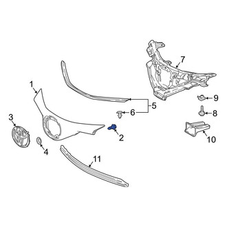 Toyota OE - Bumper Cover Screw