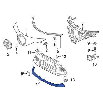 Toyota OE - Front Lower Valance Panel