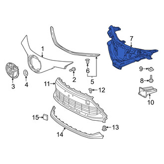 Toyota OE - Front Grille Reinforcement