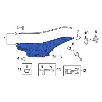 Toyota OE - Front Left Headlight