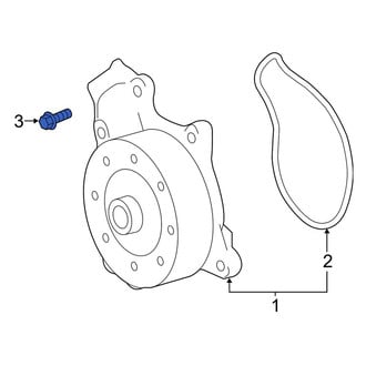 Toyota OE - Engine Water Pump Bolt