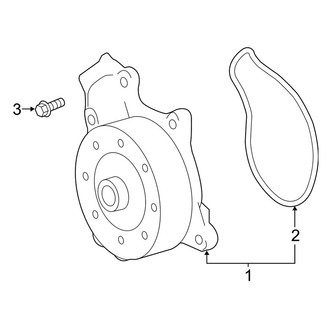 Toyota OE - Cooling - Water Pump (LE / Limited / XLE)
