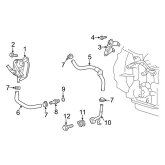 Toyota OE - Cooling - Trans Oil Cooler