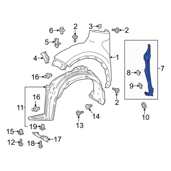 Fender Filler Panel