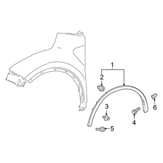 Toyota OE - Fender - Exterior Trim