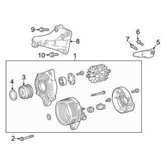 Toyota OE - Electrical - Alternator