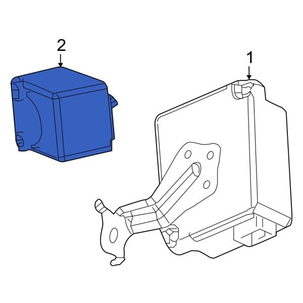 Toyota OE 897470R020 - Anti-Theft Alarm Siren