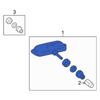 Toyota OE - Tire Pressure Monitoring System (TPMS) Sensor