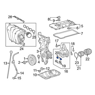 Toyota OE - Engine Oil Filter Housing Gasket