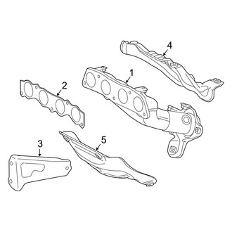 Toyota OE - Exhaust System - Manifold