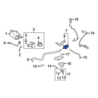 Toyota OE - Vacuum Check Valve