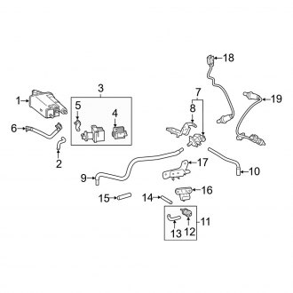 2021 Toyota C-HR OEM Emission Control Parts — CARiD.com