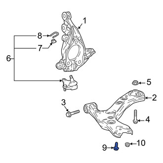 Toyota OE - Suspension Ball Joint Bolt