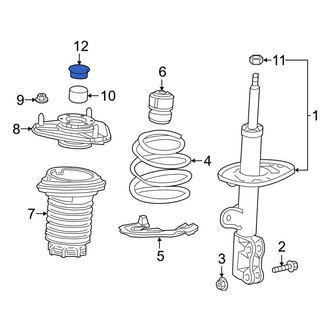 Toyota OE - Suspension Strut Mount Cap