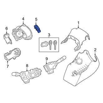 Toyota OE - Hazard Warning Switch