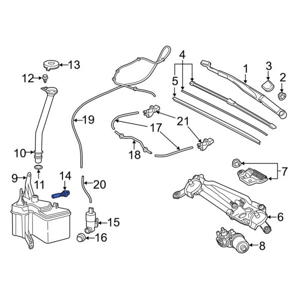 Washer Fluid Level Sensor