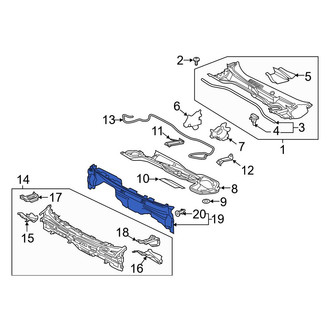 Toyota OE - Cowl Insulator