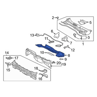 Toyota OE - Cowl Plenum Panel
