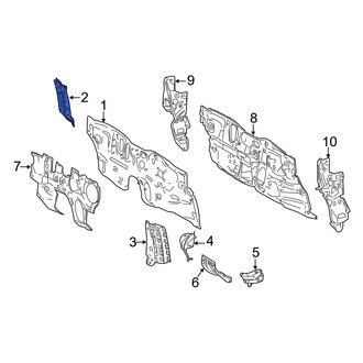 Toyota OE - Right Firewall