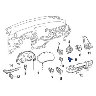 Toyota OE - Ignition Switch Bezel