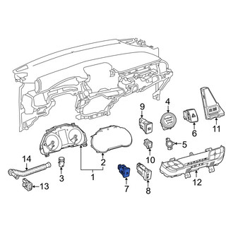 Toyota OE - Fuel Filler Door Switch