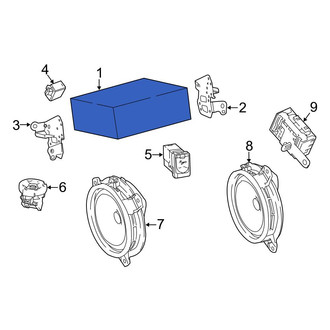 Toyota OE - Radio Control Unit