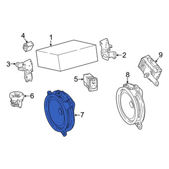 Toyota OE - Front Lower Speaker