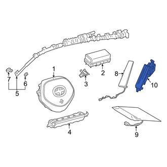 Toyota OE - Front Left Upper Seat Air Bag