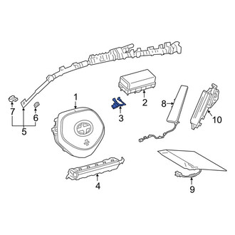 Toyota OE - Instrument Panel Air Bag Connector