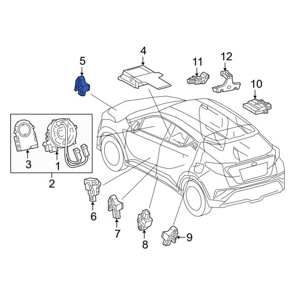 Air Bag Impact Sensor