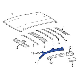 Toyota OE - Left Inner Roof Side Rail