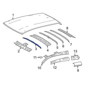 Toyota OE - Front Roof Bow