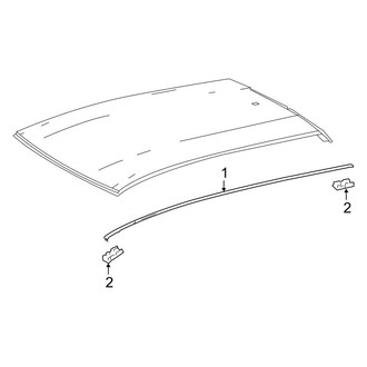Toyota OE - Roof - Exterior Trim (Turkey Built)